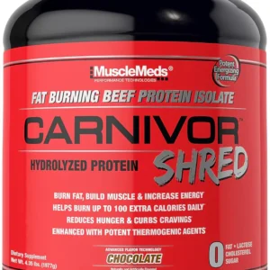 Musclemeds Carnivor Shred Fat Burning Beef Protein 3.8 LBS - Image 5