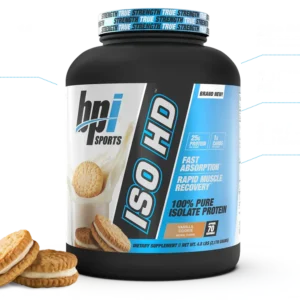 Bpi Sports ISO HD Whey Protein Isolate 69 Servings Lean Muscle - Image 3