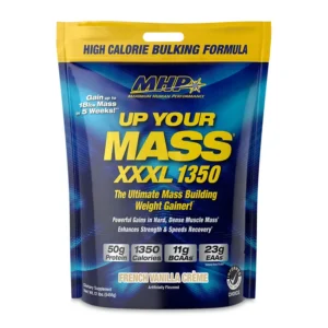 MHP Up Your Mass XXXL 1350 Weight Gainer 12 lbs Muscle Building Mass Gainer - Image 3