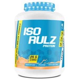 Muscle Rulz ISORULZ 5lbs Whey Protein Isolate 75 Servings - Image 3