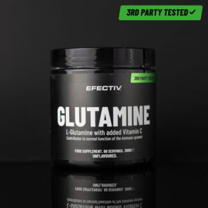 EFECTIV NUTRITION L-GLUTAMINE + VITAMIN C 300G - Image 2